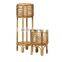 Best Price Rattan Plant Stand High Quality Wicker Flower Pot Holder Basket Cheap Wholesale Vietnam Supplier