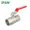 IFAN Heat Resistant Ball Valve Customized Manual 1 Inch Brass Ball Valve