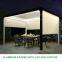 Yashengou Customized Rainproof Garden Buildings Vented Louvered Gazebo Electric Operated Pergola for Sun Coverage