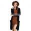 Women's Casual 100% Cashmere Cardigan Sweater Long Sleeve and Solid Pattern for Autumn Season OEM Service Available