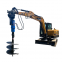 borehole drilling machine excavator auger auger drilling rigs earth augers drilling machines