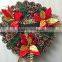 Natural Rattan Wreath With Artificial Flower and Fruits for ceiling decoration                        
                                                Quality Choice