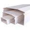 Solid PVC Trunking Solid Wall Wiring Ducts 100X50 Wall Raceway Trunking Electrical Products Channel Cable Management System