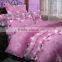 Wedding Microfiber Fabric Bed Sheet Set