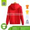 Bright red large size fashion hoody, Windproof winter Warm man hoody sweater