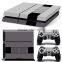High Quality PVC Vinyl Decal For PS4 Console Sticker With 2 Controller Decal