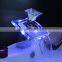 Color Changing LED Waterfall Bathroom Sink Faucet with Pop up Waste Lift