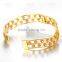 fashion gold front opening alloy jewelry bangles