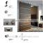 the bedroom creative sliding wooden door roller