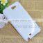 3D Sublimation Blanks Plain Phone Case for Samsung Galaxy N7100 NOTE2 with Coating