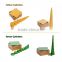 Wooden Montessori Material Educational Toys Montessori Wood Materials Toy Knobless Cylinders (Set of 4)