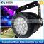 cool stage lighting effects dmx512 rgb 3w 18pcs slim led par light