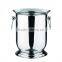 2L oval shape double ice buckets beer ice bucket wholesale