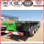 1 year guarantee flatbed trailer with container lock