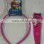 Hot sale 1pc fashion accessory including fancy plastic hairband for girls