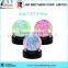 3"multy color flashing glitter ball lamp