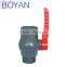 China supplier plastic pvc octagonal female and male ball valve