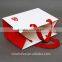 customized lamination printing, Ivory board /art paper bag ,shopping promotion bag ,wide cotton handle
