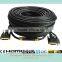 ultra long DVI male to male cable with USB and Cotton braid support 3D