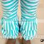 wholesale Girls 2-pcs outfits 2016 persnickety childrens boutique clothing autumn kids clothing blue and white stripe pants