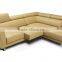 Leather Sofa made of Top Grain Cattle leather samll L Shape corner Living Room Leather Sofa 9121