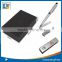 Corporate gift set with power bank, usb disk and stylus ballpoint pen