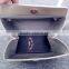 Newest girls solid color triangle pattern girls pu chain strap shoulder bag
