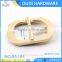 Korea Wholesale Laides Handbags Accessories Zinc Alloy Egg Ring Pin Buckles For Bag