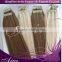 Super Tape in 100% Human Hair Extensions Remy Hair 20Pcs 16''60 Platinum Blonde