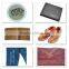 100w doubles heads fabric laser cutting machine