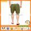 New Woven Cotton Slim Fit Cargo Shorts In Khaki Color For Men Wholesale