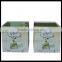 1/4sides cardboard display dump bin display with logo printing for sanitary towel displaying retail sale