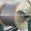 Manufacture 7x19 galvanized steel wire rope