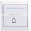Bell push button switch cover