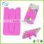 3m silicon wallet with mobile phone holder