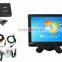 7 Inch TFT Monitor with AV VGA BNC Input for mobile car DVR