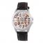 wholesale Leopard printed leather watch for men,male sports quartz wristwatches