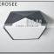 Polygon LED Light Source and Acrylic Cover Material Bedroom Led Ceiling Light MD3222