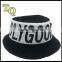custom logo printing cheap wholesale bucket hats custom made