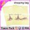 YASON laminated photo print shopping bag nylon foldable shopping bag china dongguan cheap plastic shopping bag for sale