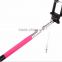 Cheapest Monopod Selfie Stick with Cable Z07-5S, Wired Selfie Stick Monopod Z07-5S for mobile phone