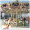 Hot sale kids amusement park carousel /merry go round for sale