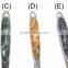 7 pcs stainless steel plastic handle kitchen utensil