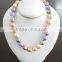 Special latest irregular pearls necklace