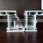 acoustic pvc profile/extrusion pvc profiles/upvc window and door profiles