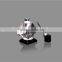 2016 fancy crystal diamond shaped perfume empty glass bottle with cap wholesale