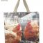 print shopping bag farm animal ass