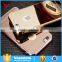 2016 New Gold plated metal Aluminum Bumper phone case For iPhone 6plus makeup Case with lighted mirror