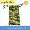 4C Full Color Printing Double Drawstring Microfiber Cell Phone Pouches