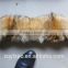 Wholesale Factory price natural color real coyote fur collar trimming/fox fur strips